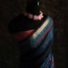Pure Handloom Prussian Blue Silk Cotton Saree