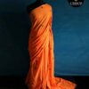 Apricot Soft Mul Cotton saree