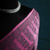 Pink Hand Block Printed Mul Cotton Saree
